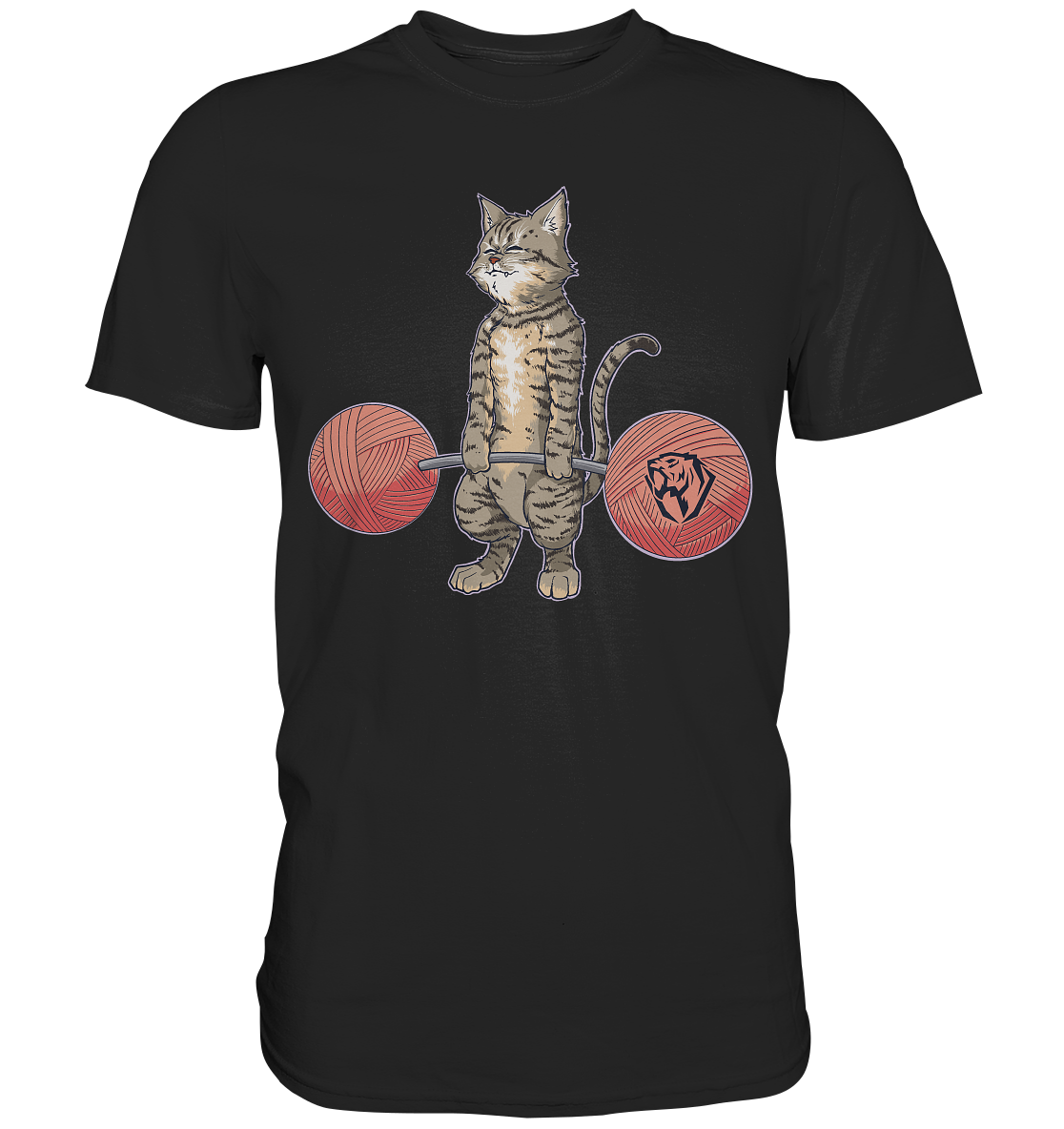 Deadlifting Tabby Cat Hoodie (AU) main image 0