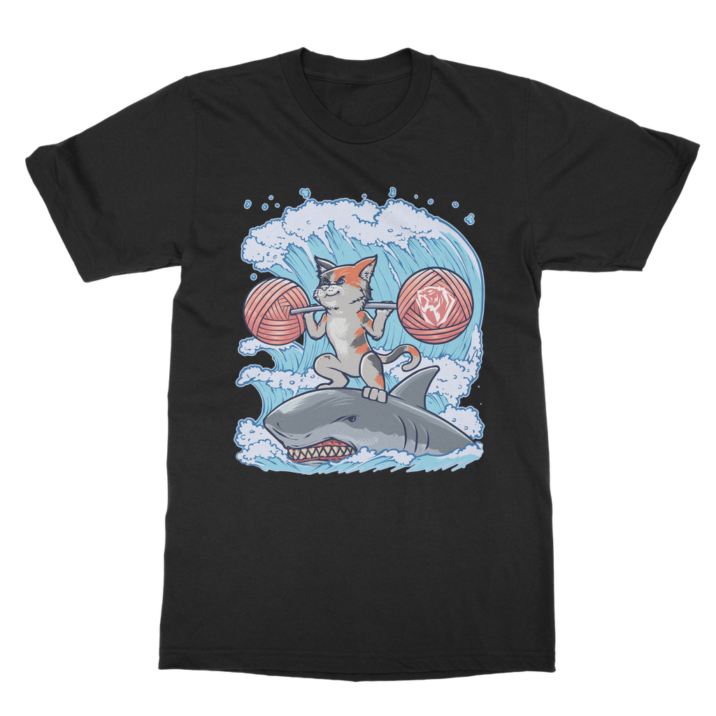 Squat N' Surf Calico Cat T-shirt (UK)