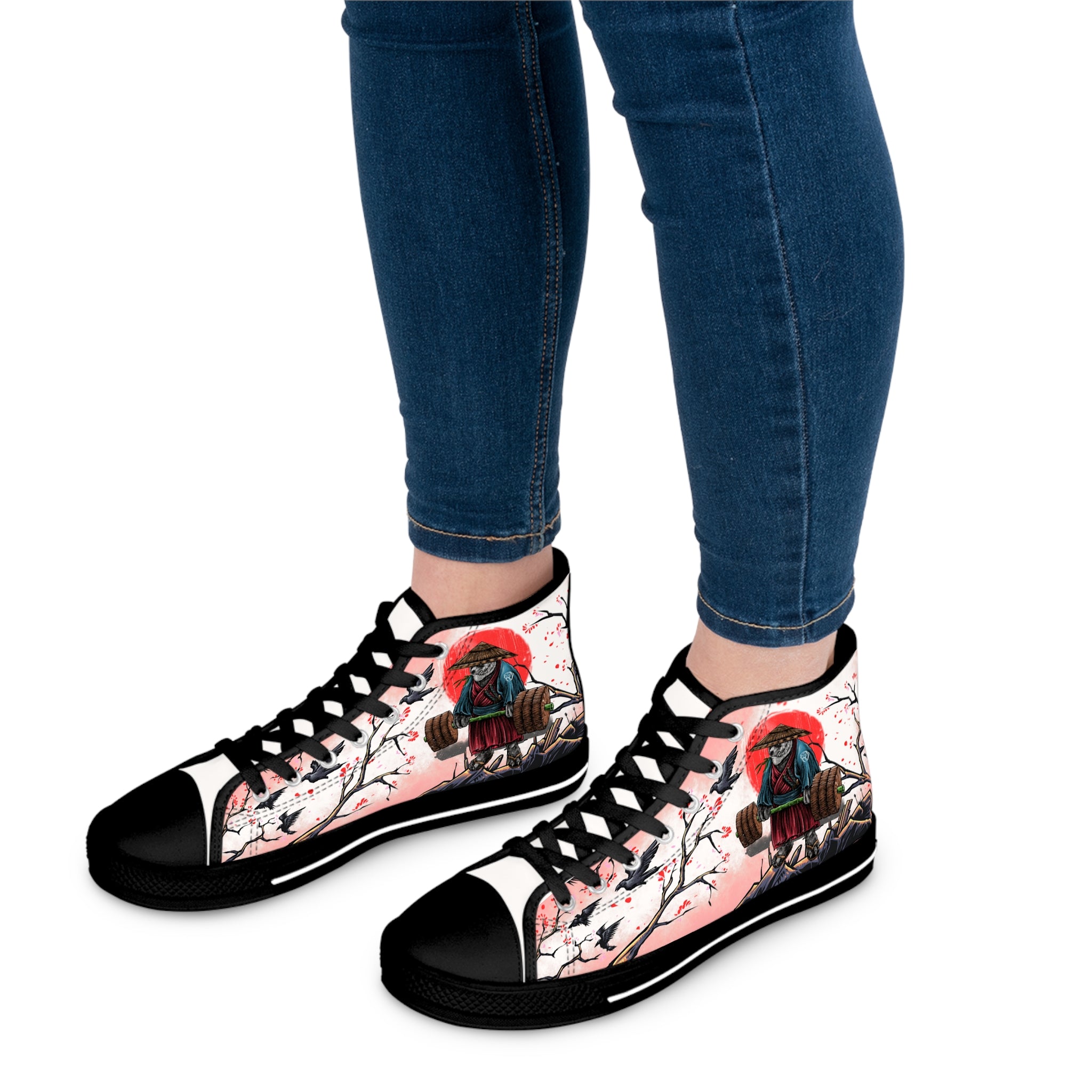 Panda V1 High Top Sneakers (Women's)