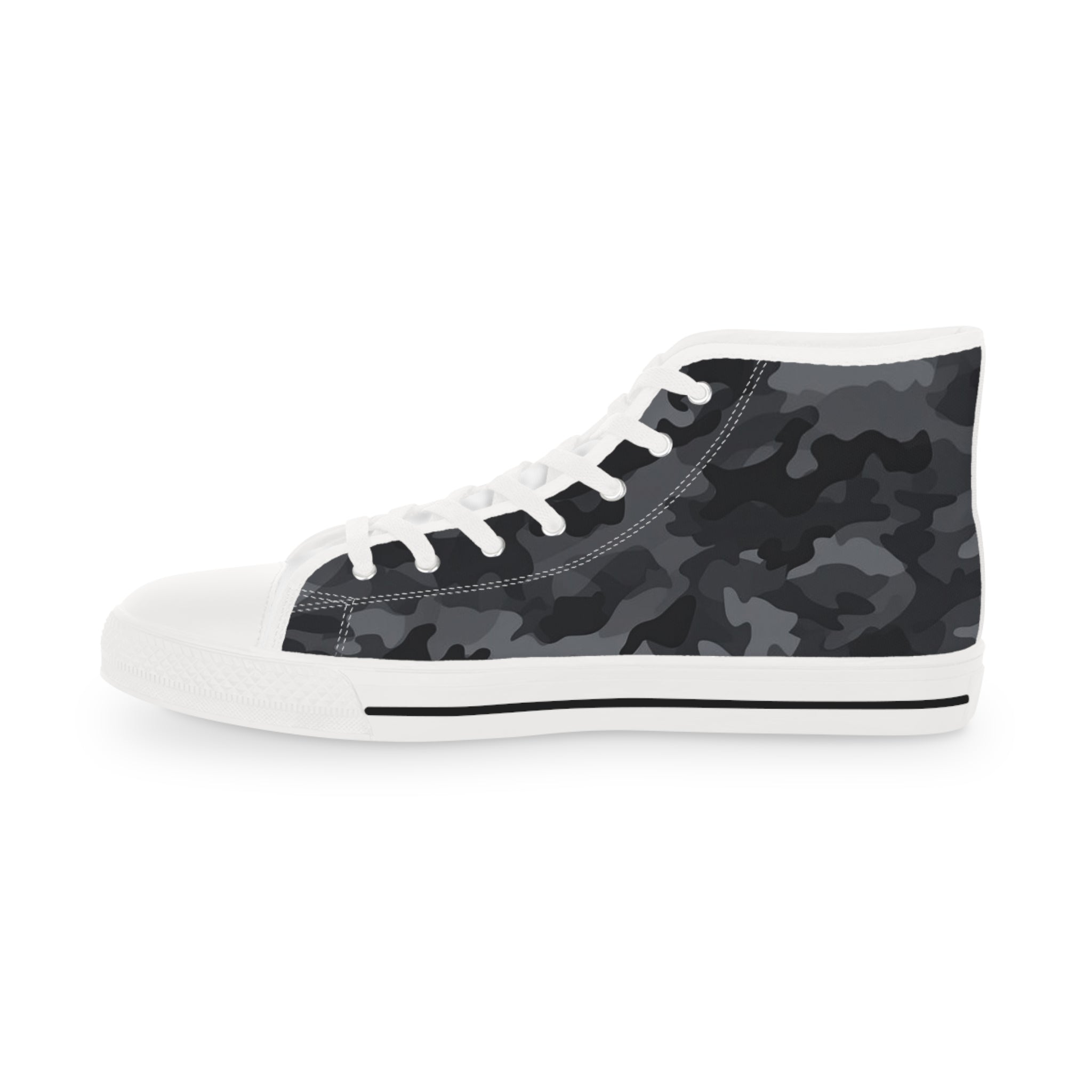 Black Camo High Top Sneakers (Men's)