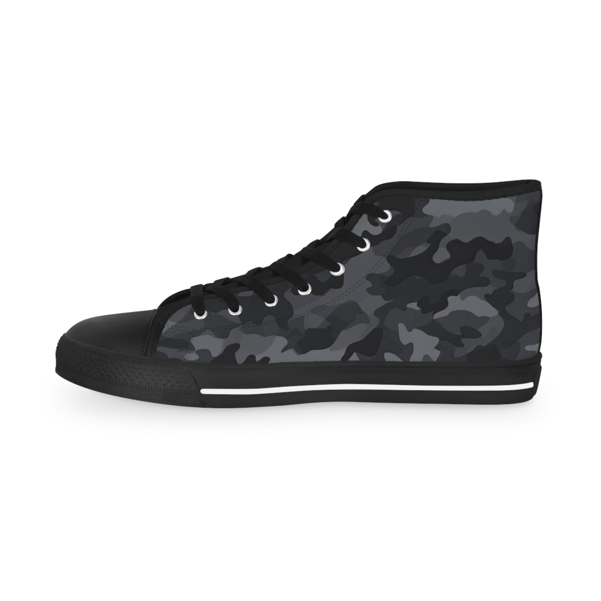 Black Camo High Top Sneakers (Men's)