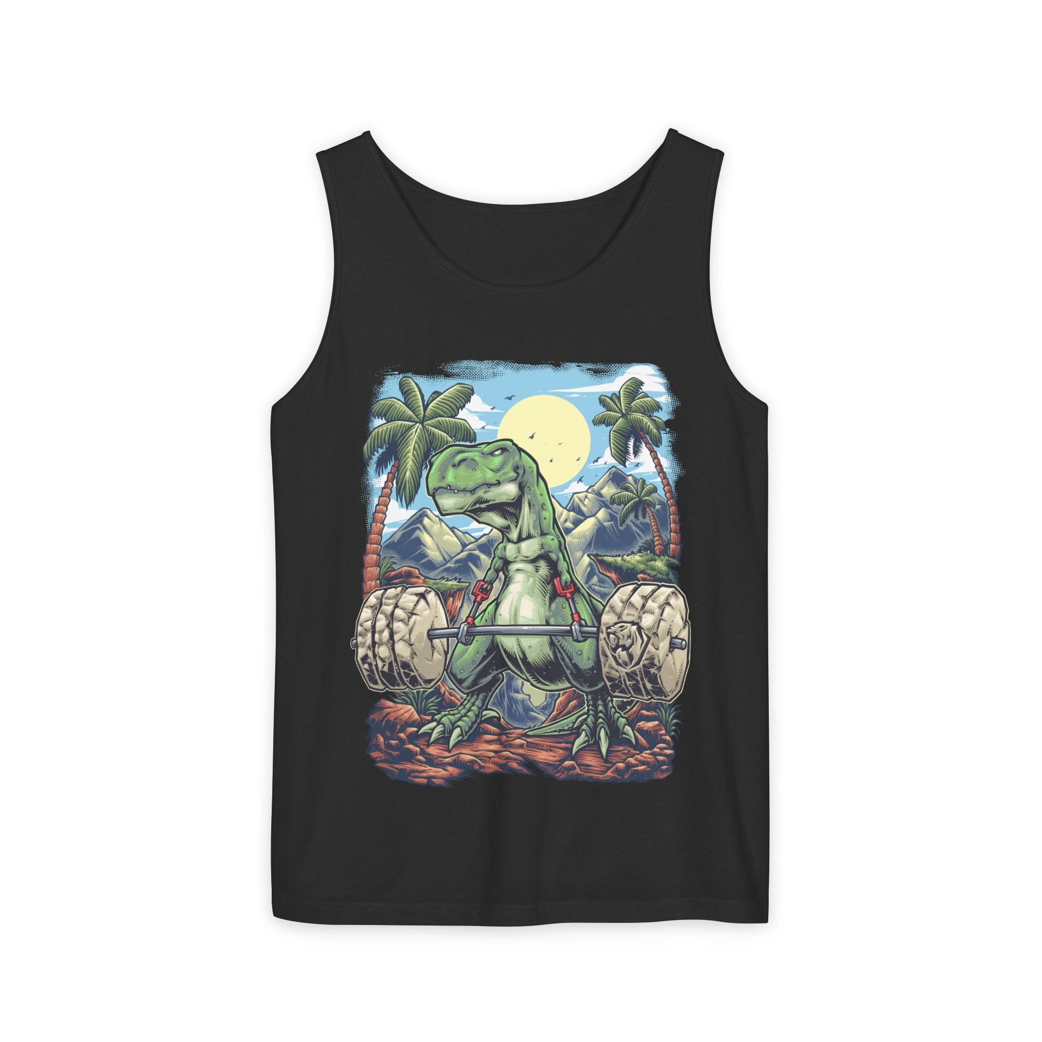 Deadlifting T-rex Tank Top (USA)