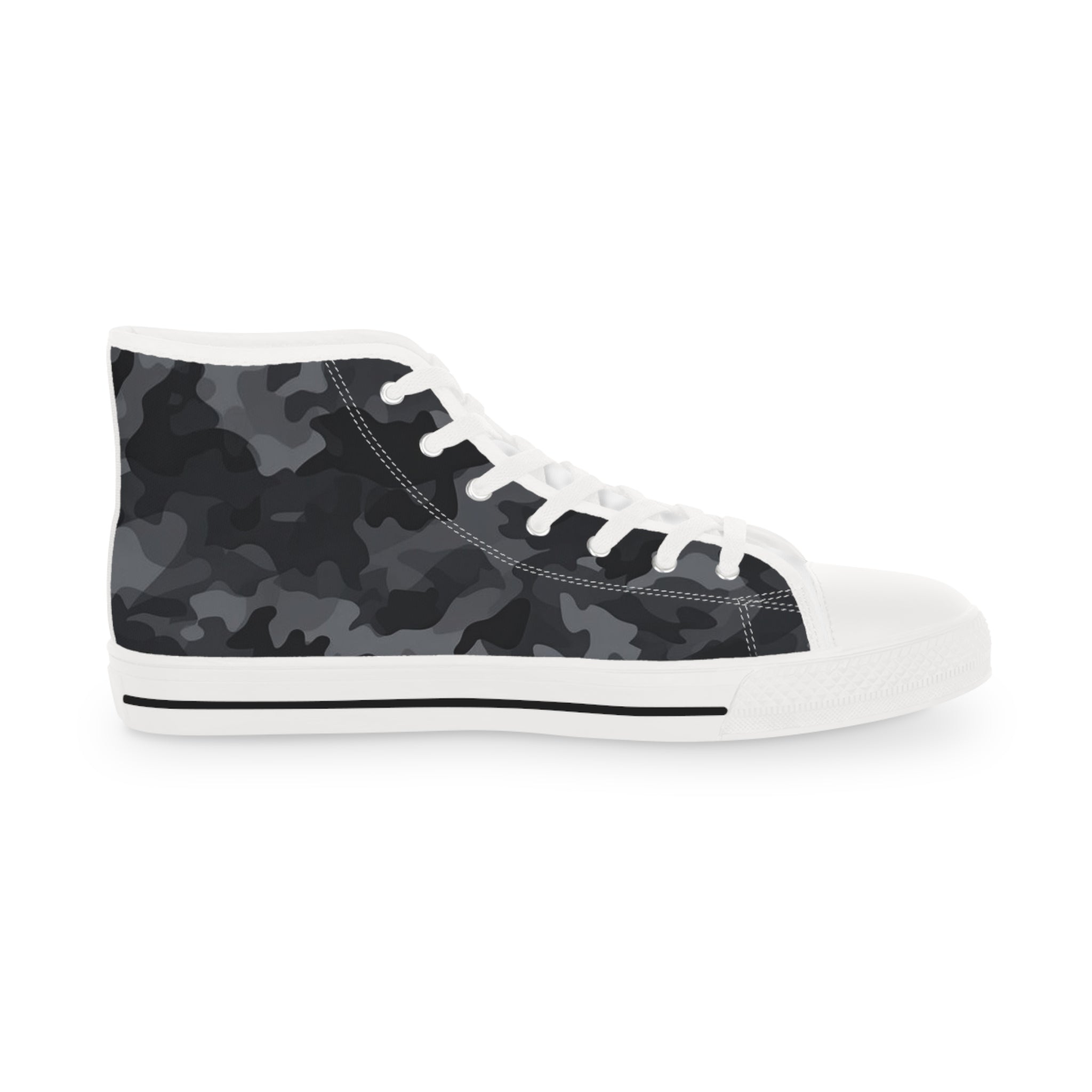 Black Camo High Top Sneakers (Men's)