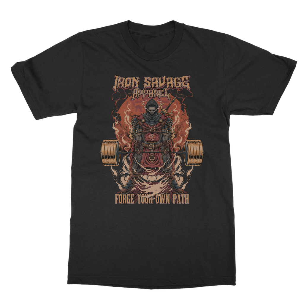 Knight Forge Your Own Path Sumo Deadlift Edition T Shirt Uk Iron Savage Apparel 