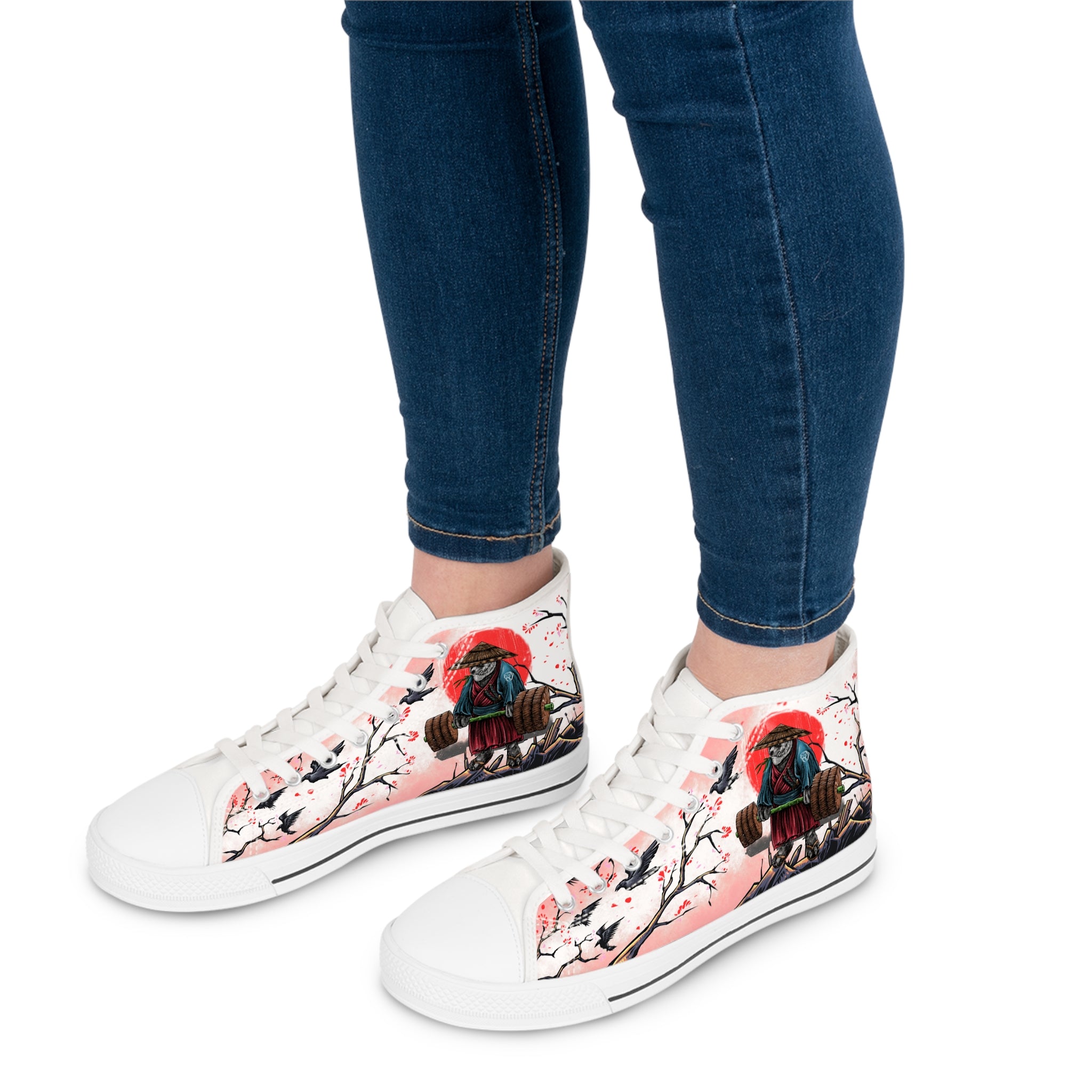 Panda V1 High Top Sneakers (Women's)