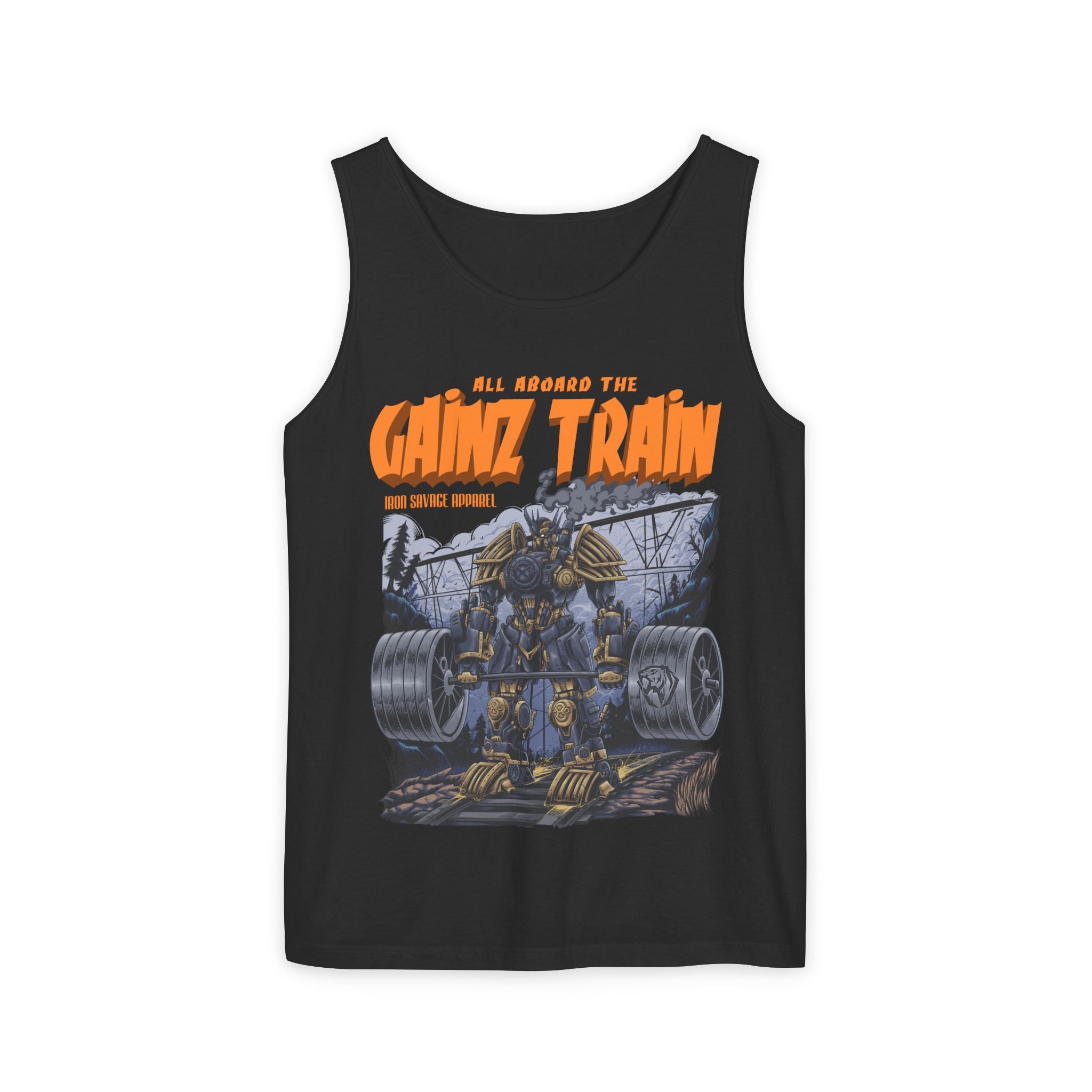 All aboard the Gainz train Tank Top (USA)