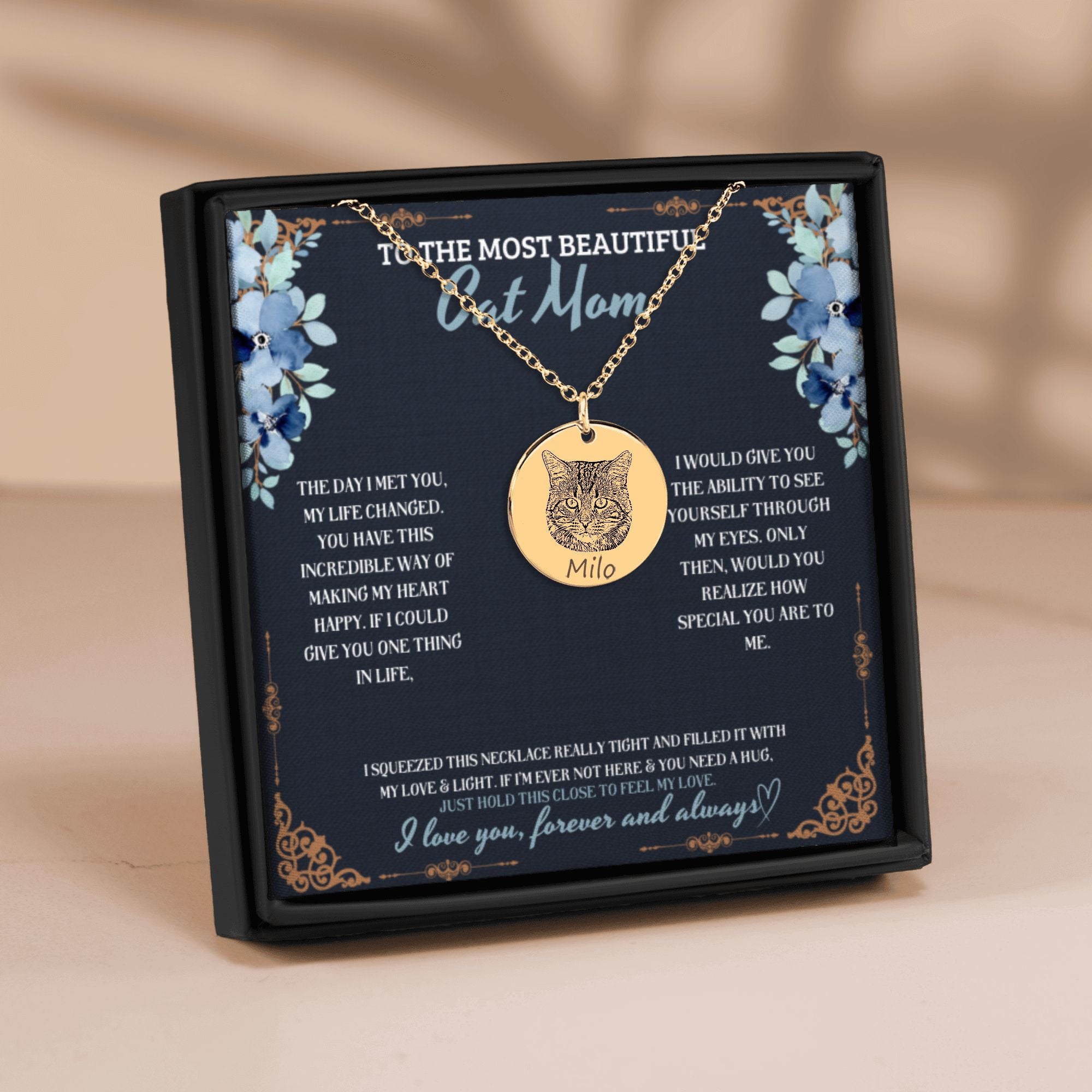 Pet Portrait Necklace - Forever Yours