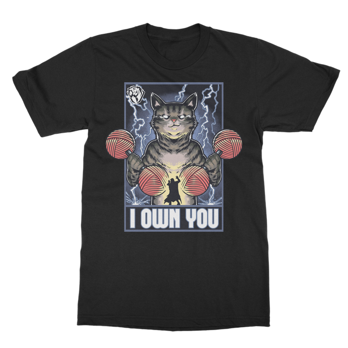 I Own You Cat T-shirt (UK)