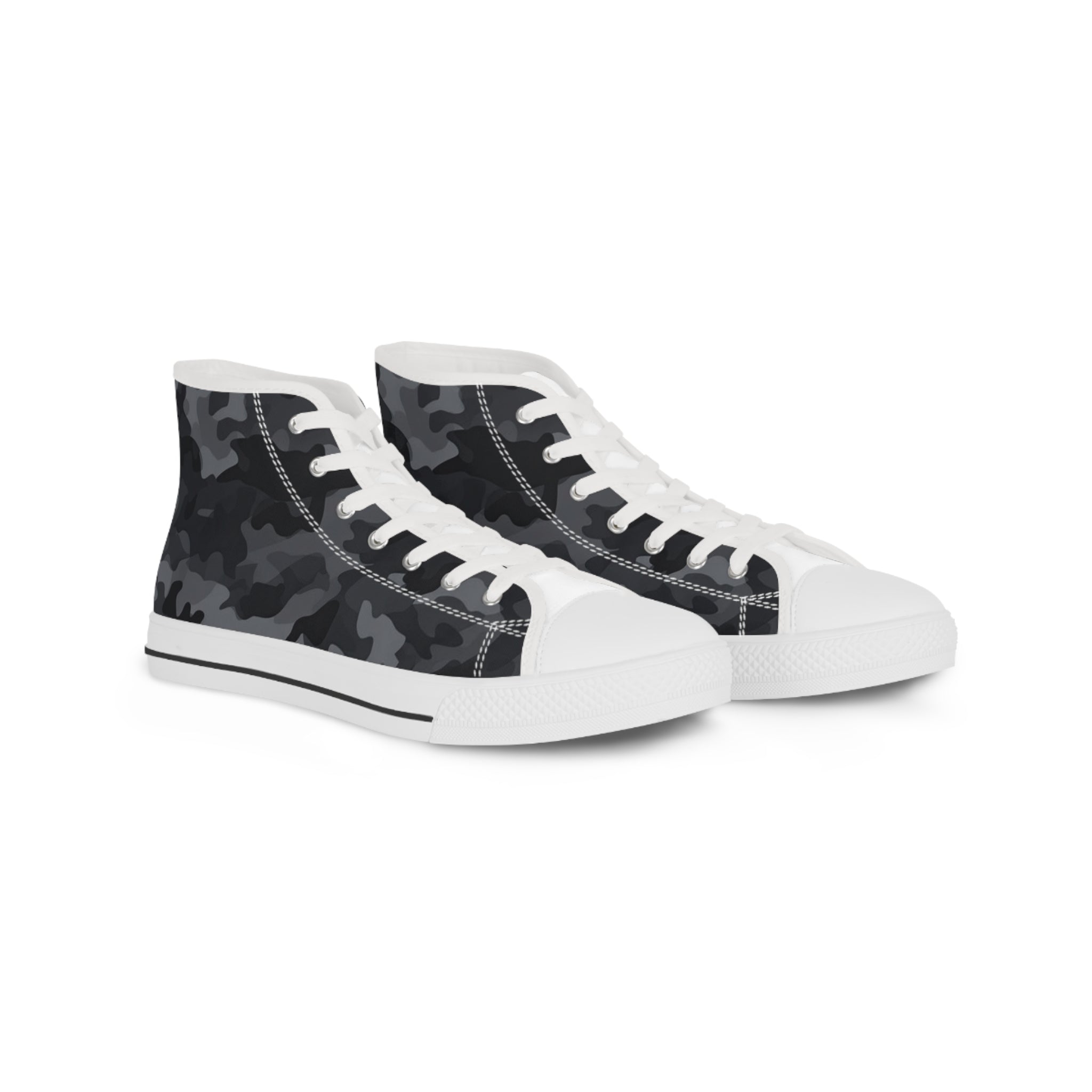 Black Camo High Top Sneakers (Men's)