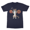 Squatting Meh Cat T-shirt (UK)