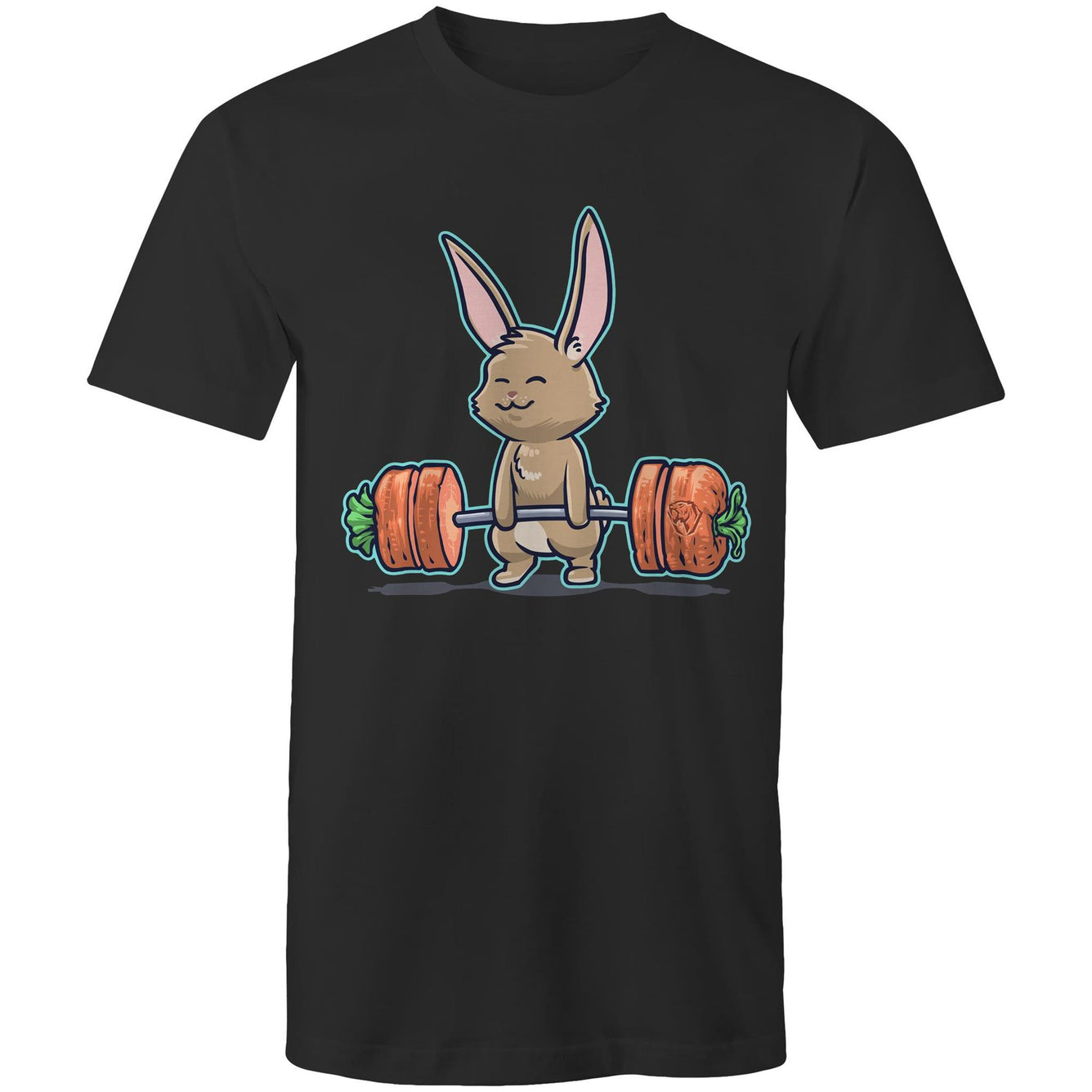 Deadlifting Brown Bunny T-shirt (AU)