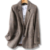 Meriel Women's Plaid Blazer