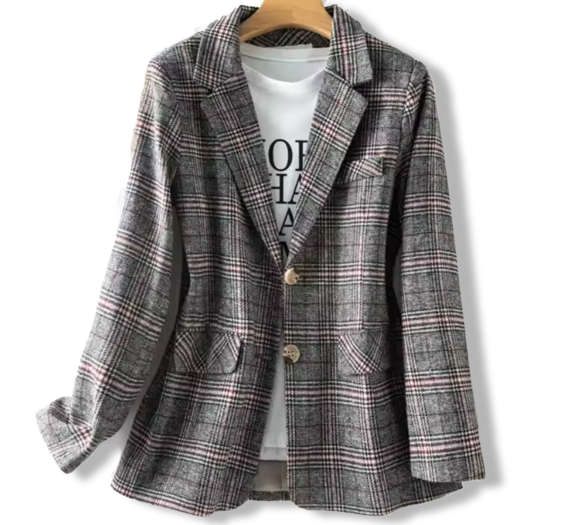 Meriel Women's Plaid Blazer
