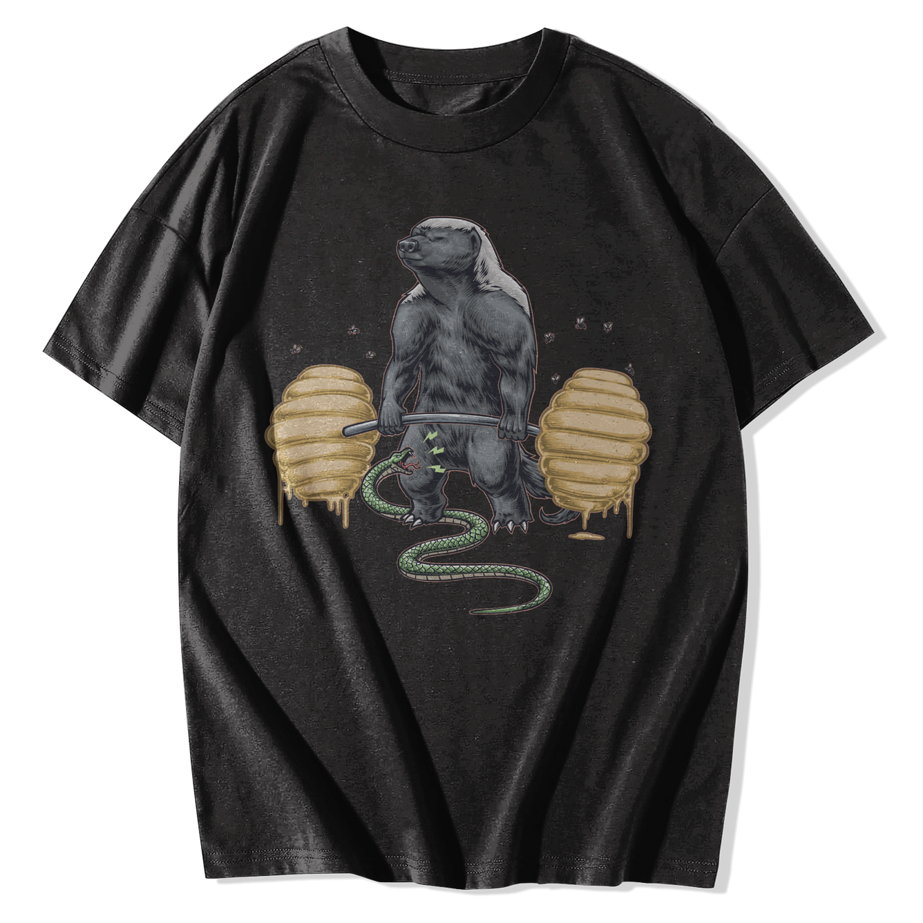 Honey Badger Don't Care Oversized Tee