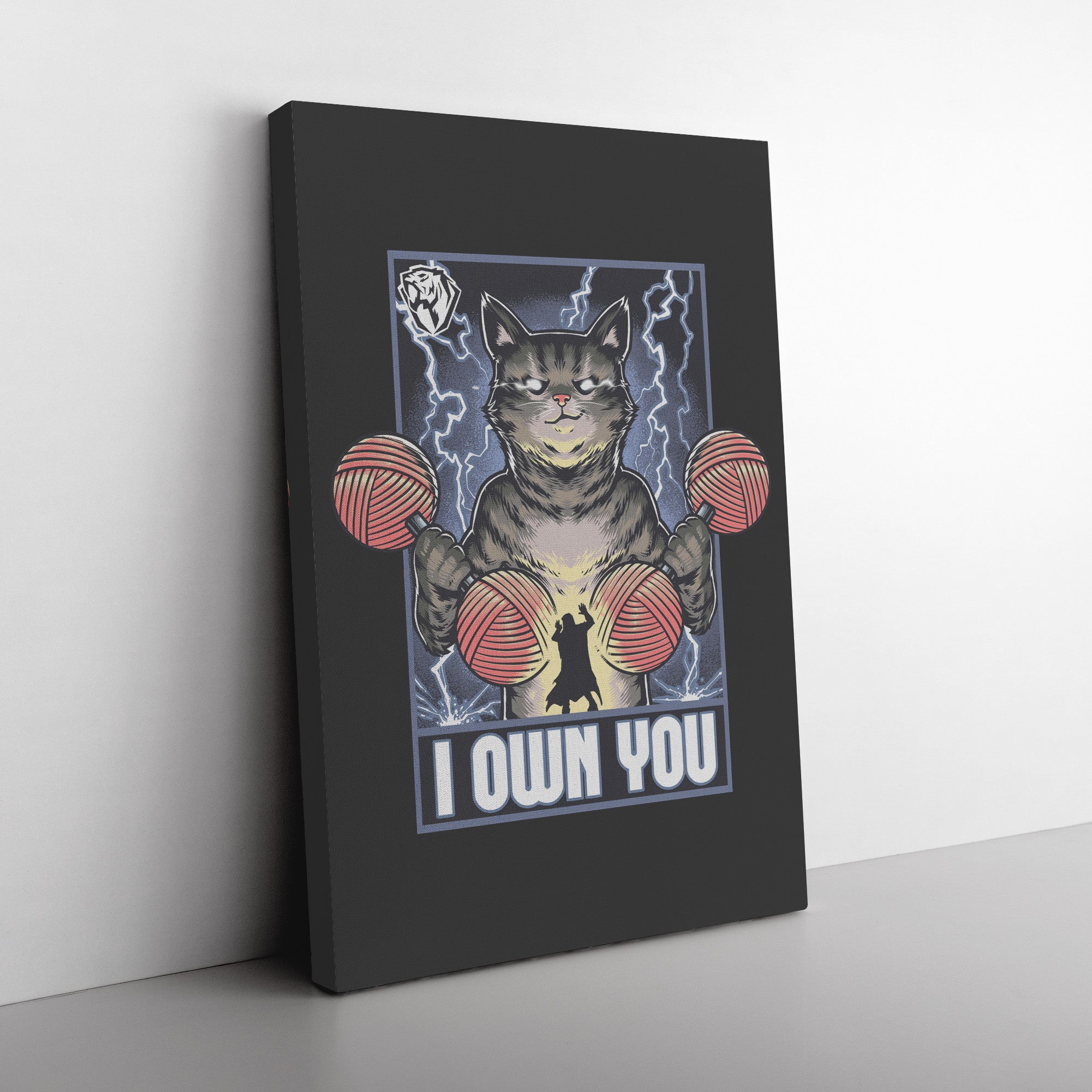 I Own You Cat Wall Canvas