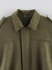 Elysian Faux Suede Bomber Jacket