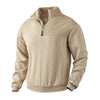 Henry Knitted Quarter Zip Sweatshirt