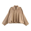 Elysian Faux Suede Bomber Jacket