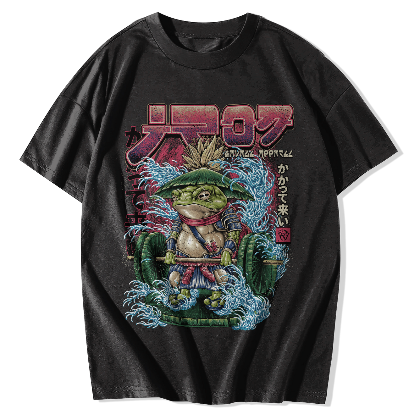 Samurai Frog: Bring it On Oversized Tee