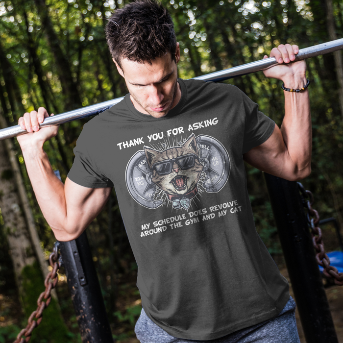 Lifts, Purrs, & Priorities Cat Tee