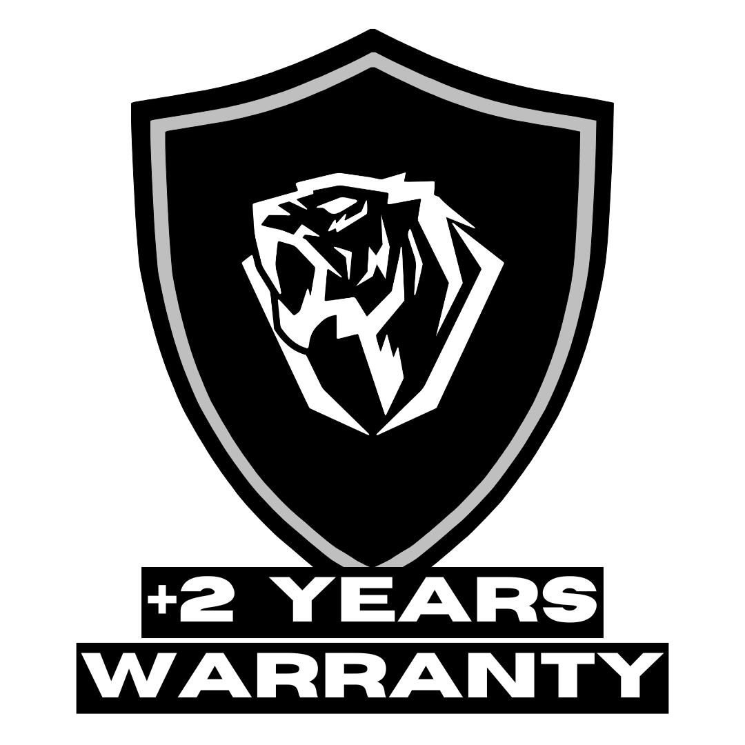 + 2 YEARS WARRANTY