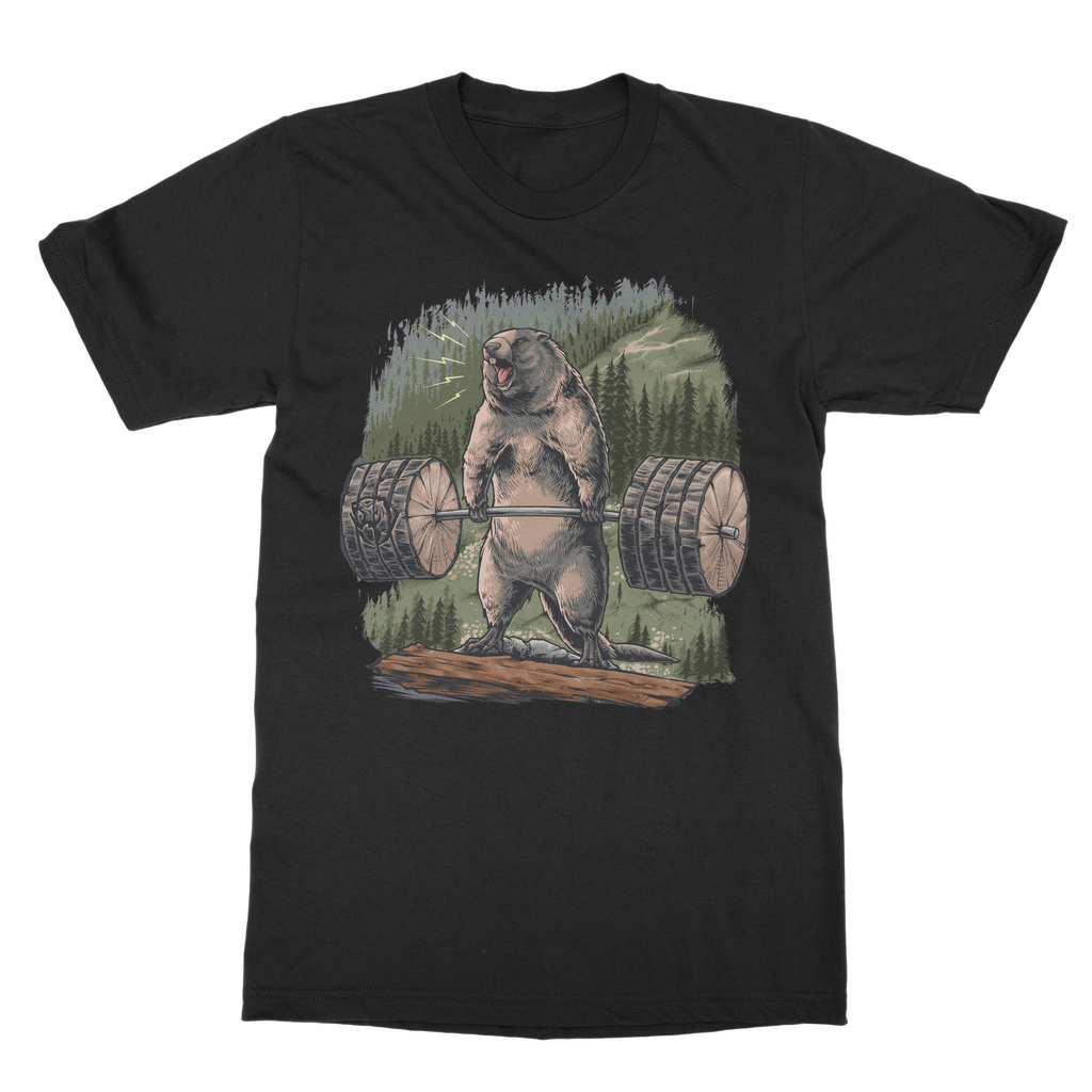 Deadlifting Marmot T-shirt (UK)