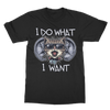 I do what I want Cat T-shirt (UK)