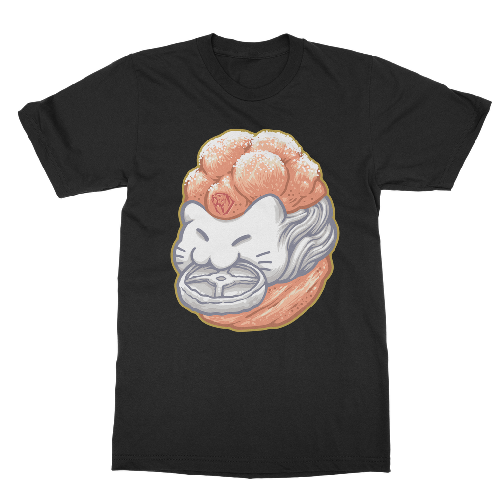 Cream puff cat T-shirt (UK)