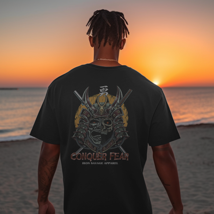 (Back Print) Conquer Fear T-shirt