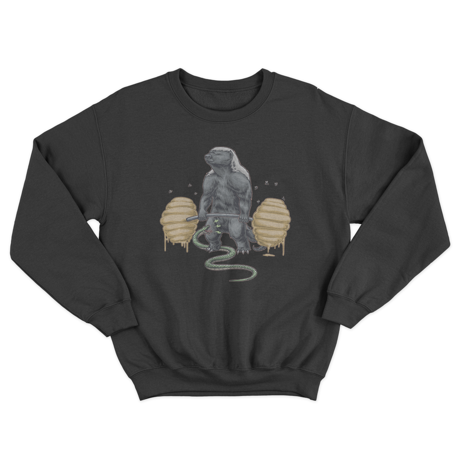 Honey Badger Crewneck Sweatshirt