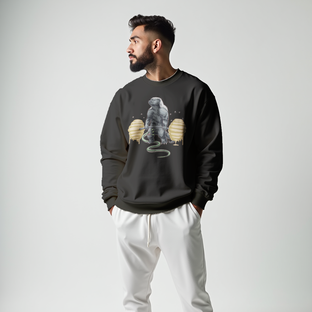 Honey Badger Crewneck Sweatshirt