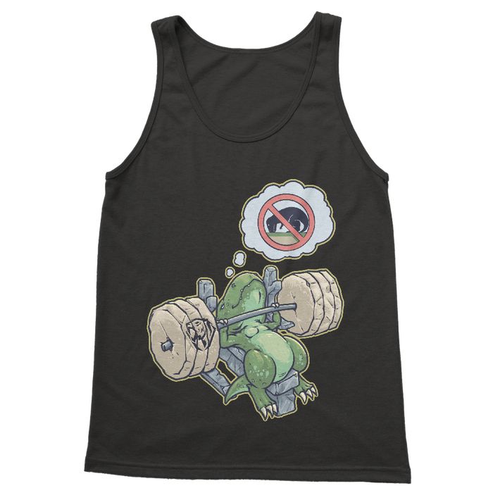 T-rex loves Benchpress Tank