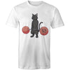 Deadlifting Black Cat T-shirt (AU)
