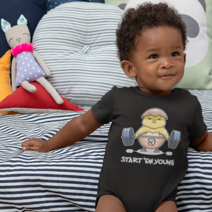 Chick: Start 'Em Young Infant Onesie