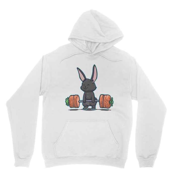 Deadlifting Black Bunny Hoodie (UK)