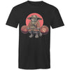 Deadlifting Chonky Tabby Cat T-shirt (AU)