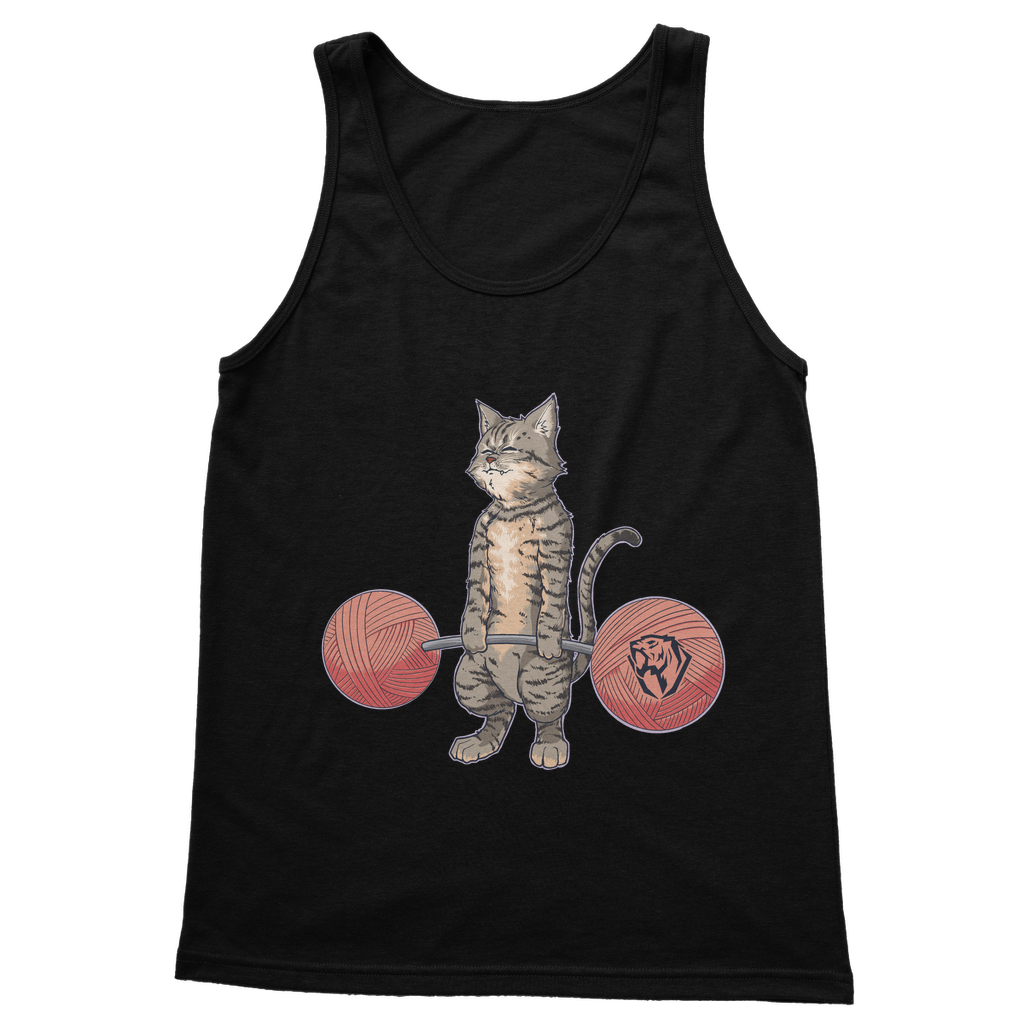 Deadlifting Tabby Cat Tank