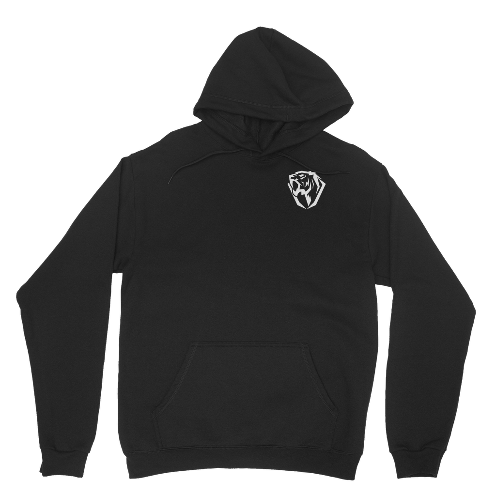 gym rat: average heavy circle enjoyer (back and front print) Hoodie (UK)