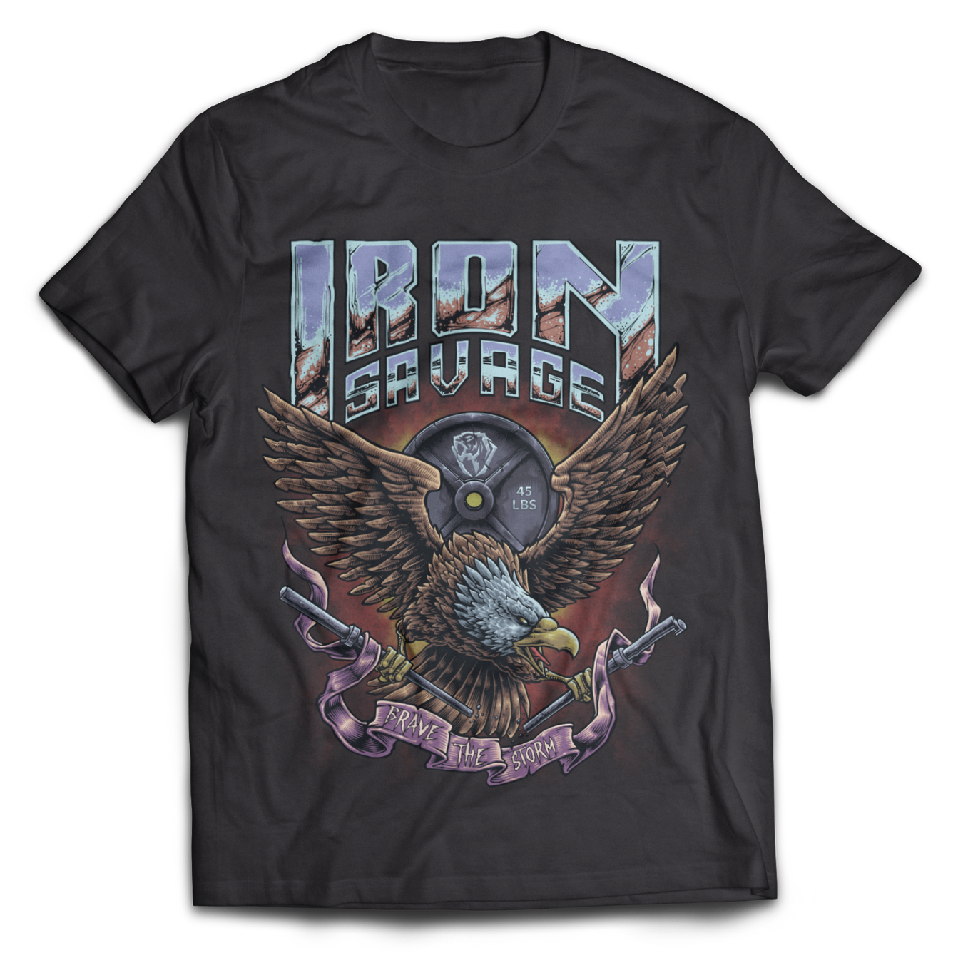 Eagle: Brave the storm T-shirt