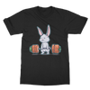 Deadlifting White Bunny T-shirt (UK)