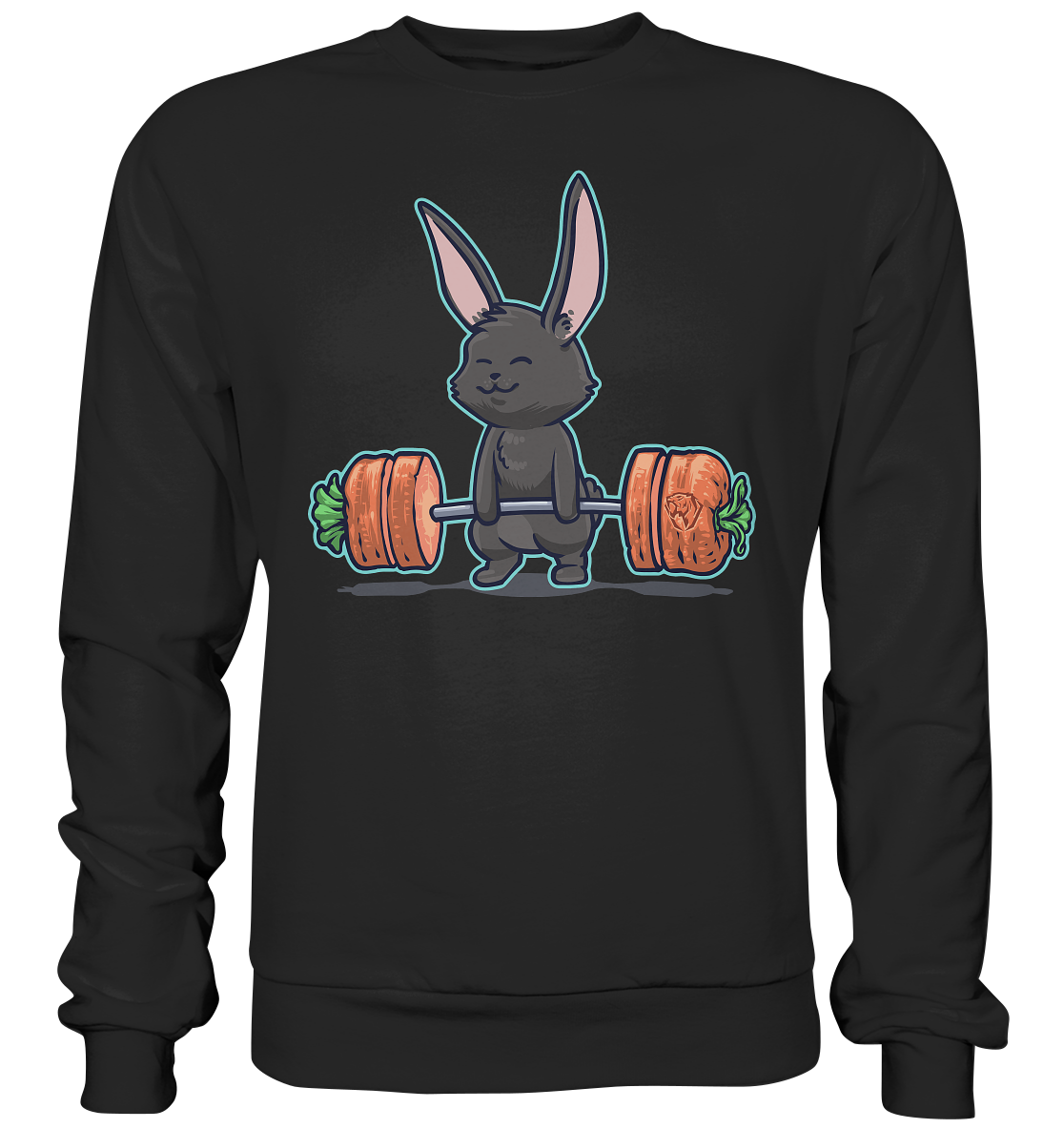 Deadlifting Black Bunny Sweatshirt (EU)