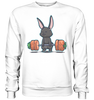 Load image into Gallery viewer, Deadlifting Black Bunny Sweatshirt (EU)
