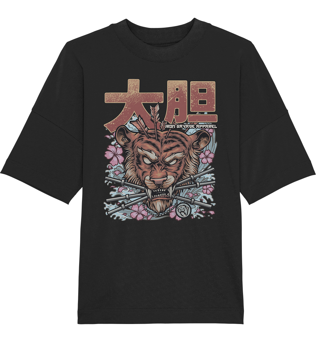Tiger: Lift Fearlessly Oversized Tee