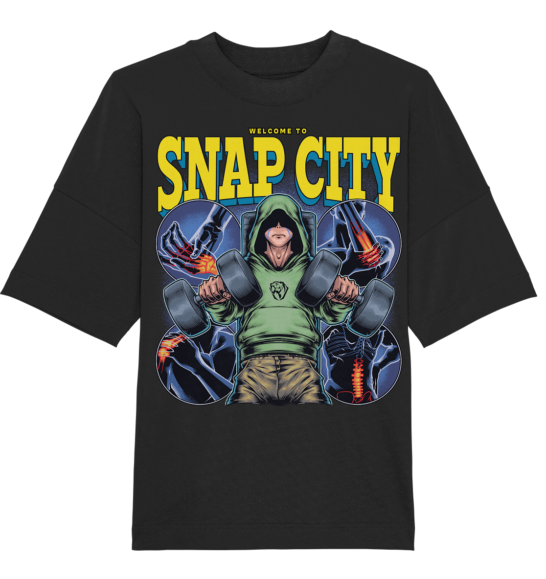 Welcome to Snap City Oversized Tee