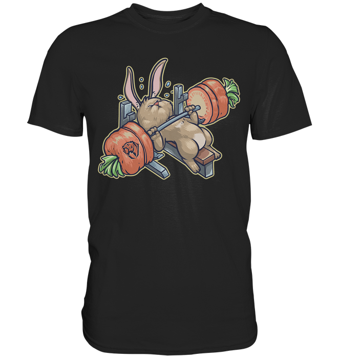 Benchpressing Brown Bunny T-shirt (EU)