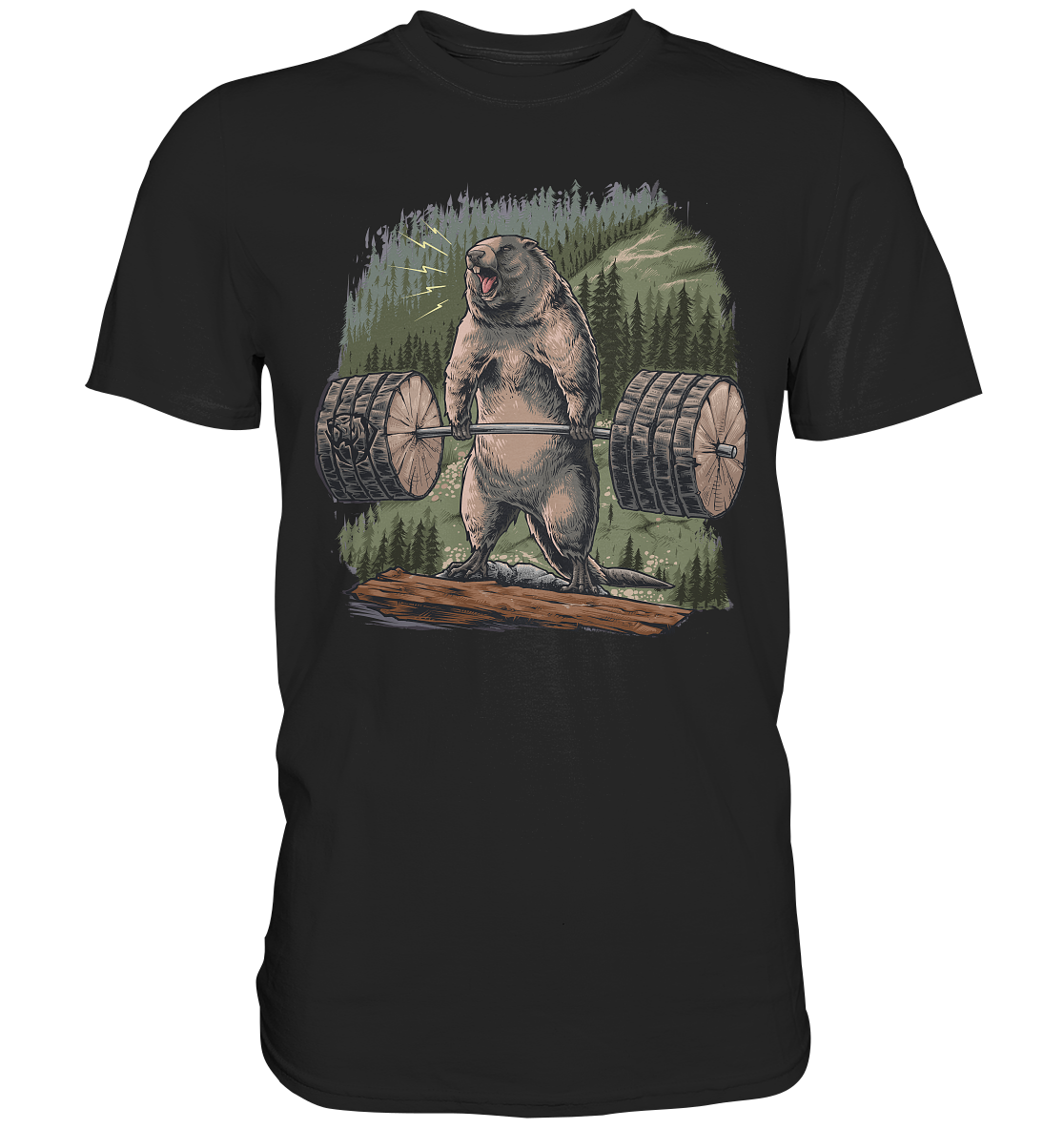 Deadlifting Marmot T-shirt (EU)