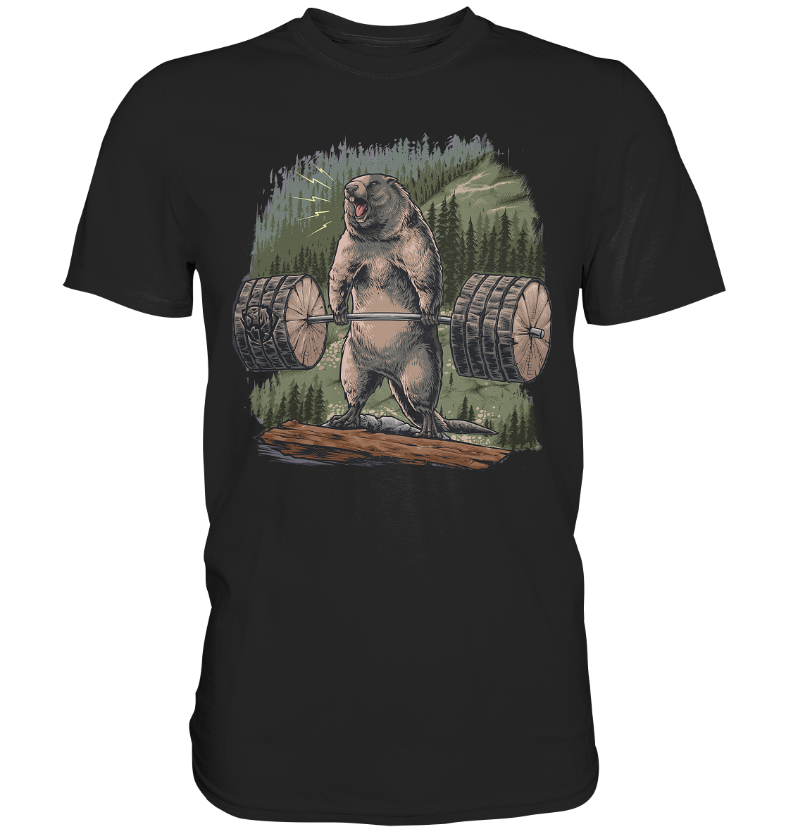 Deadlifting Marmot T shirt EU