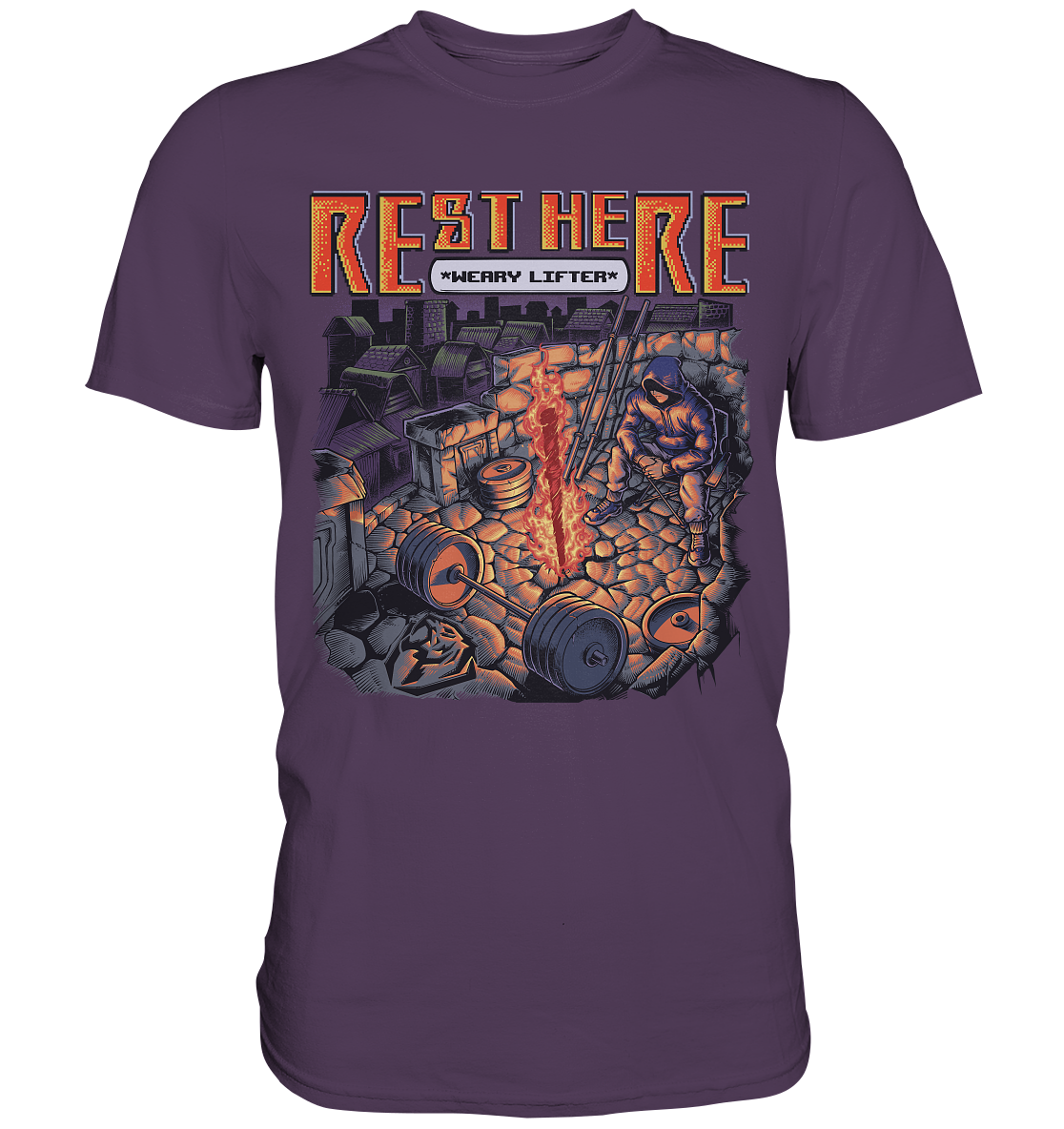 Rest Here Weary Lifter T-shirt (EU)