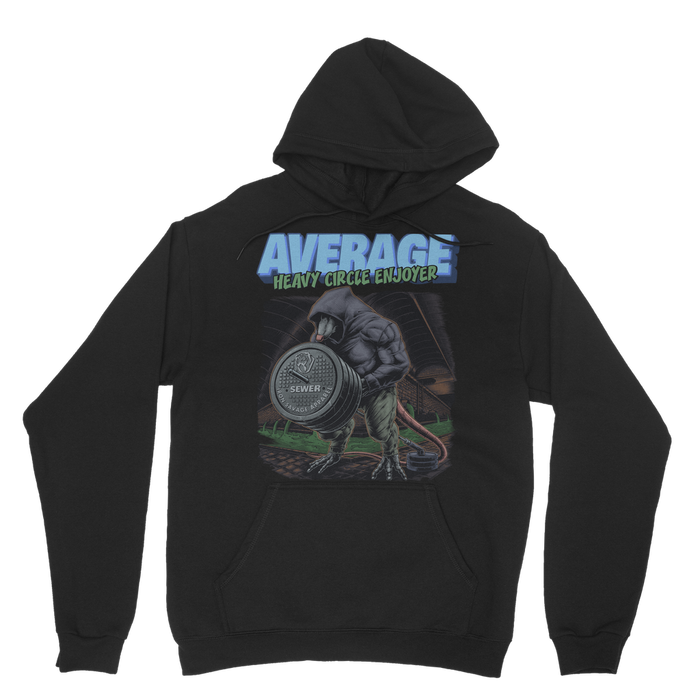 Gym Rat: Average heavy circle enjoyer hoodie