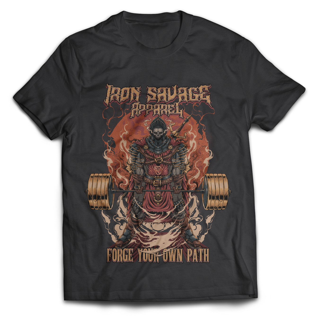 Knight: Forge your own path T-Shirt (Sumo deadlift version)
